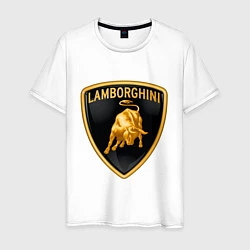 Мужская футболка Lamborghini logo