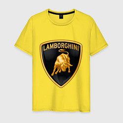 Мужская футболка Lamborghini logo