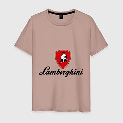 Мужская футболка Logo lamborghini