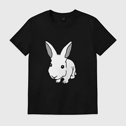 Мужская футболка Rabbit: follow me