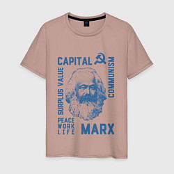 Мужская футболка Marx: Capital