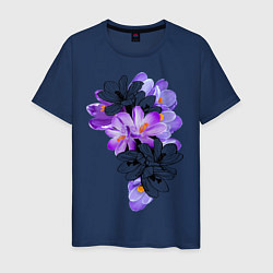 Мужская футболка Krokus Flower