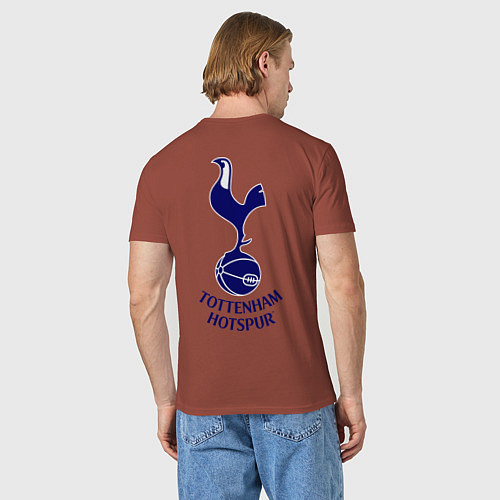 Мужская футболка Tottenham FC / Кирпичный – фото 4