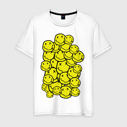 Мужская футболка Nirvana Smiles