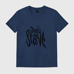 Футболка хлопковая мужская Don't Starve, цвет: тёмно-синий