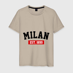 Мужская футболка FC Milan Est. 1899