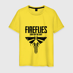 Мужская футболка Fireflies: Look for the Light