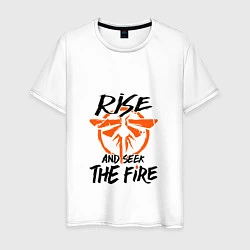 Мужская футболка Rise & Seek the Fire