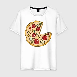 Мужская футболка Пицца парная
