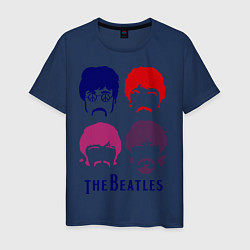 Мужская футболка The Beatles faces