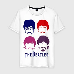 Мужская футболка The Beatles faces