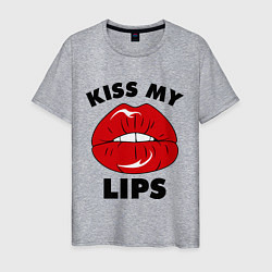 Мужская футболка Kiss my Lips