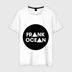 Футболка хлопковая мужская Frank Ocean, цвет: белый