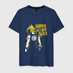 Мужская футболка Super Saiyan God: Yellow
