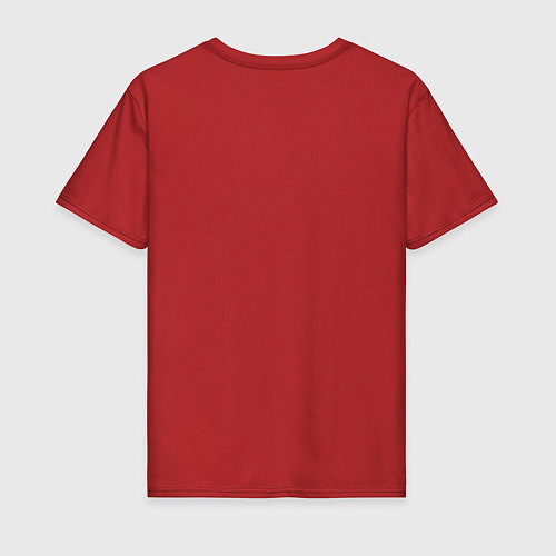 Мужская футболка Marshmello: Liquid Cube / Красный – фото 2
