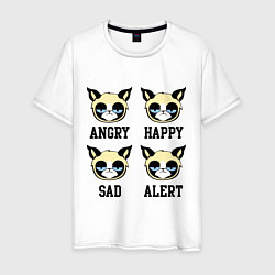 Мужская футболка Mood Cat