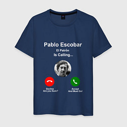 Мужская футболка Escobar is calling