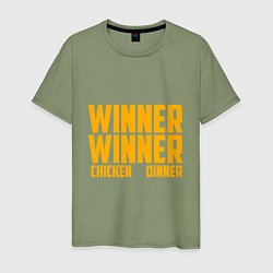 Мужская футболка PUBG: Chiken Dinner