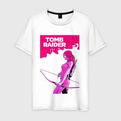 Мужская футболка Tomb Raider: Pink Style