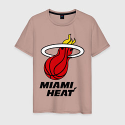 Мужская футболка Miami Heat-logo