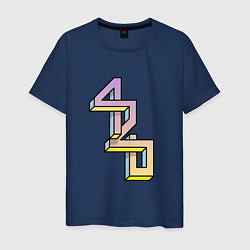 Мужская футболка 420 Geometry