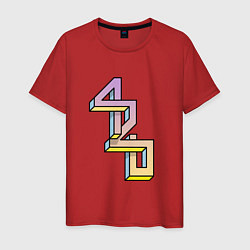 Мужская футболка 420 Geometry