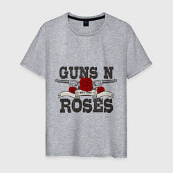 Мужская футболка Guns n Roses: rock'n'roll
