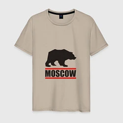 Мужская футболка Moscow Bear