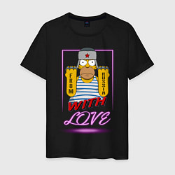 Мужская футболка Homer with love