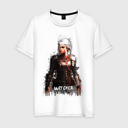 Мужская футболка Witcher Girl