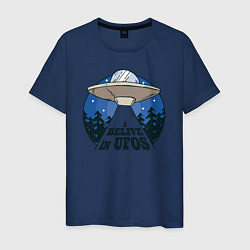 Мужская футболка Belive in UFOS