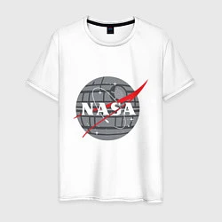 Мужская футболка NASA: Death Star