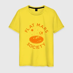 Мужская футболка Flat Mars Society
