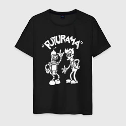 Мужская футболка Futurama Cartoon