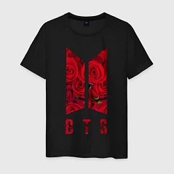 Мужская футболка BTS Roses