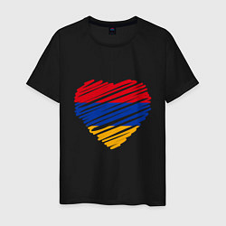 Мужская футболка Сердце Армении