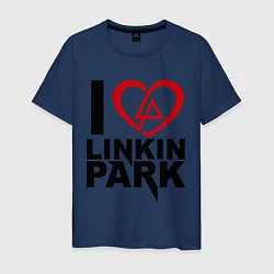 Мужская футболка I love Linkin Park