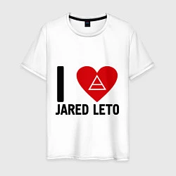 Мужская футболка I love Jared Leto