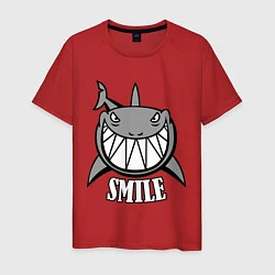 Мужская футболка Shark Smile