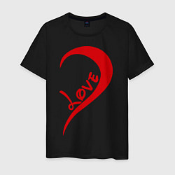 Мужская футболка One love: for him