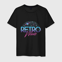 Мужская футболка Retrowave Spacetraveling