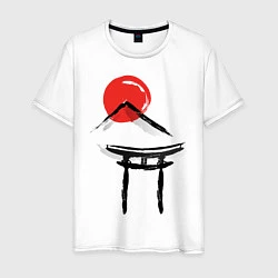 Мужская футболка Японский стиль