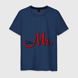 Мужская футболка Mr. Just married