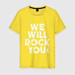 Мужская футболка We Wil Rock You