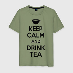 Мужская футболка Keep Calm & Drink Tea