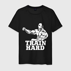 Мужская футболка Train hard