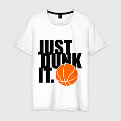 Мужская футболка Just dunk it