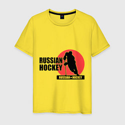 Мужская футболка Russian hockey