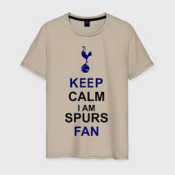 Мужская футболка Keep Calm & Spurs fan