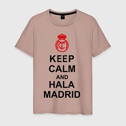 Мужская футболка Keep Calm & Hala Madrid